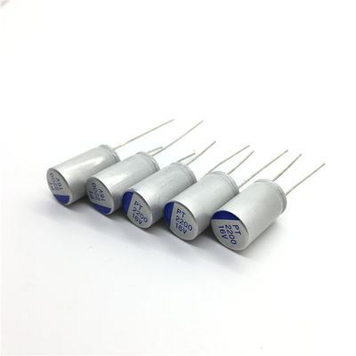 16V2200UF المكثفات الإلكتروليتية الصلبة غطاء مرشح الطاقة UPL1C222M1016 قدرة منخفضة ESR